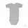 Iobio Baby Body kurzarm 86/92 hellgrau Wolle kbT/Seide GOTS