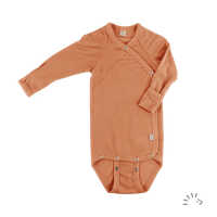Iobio Baby Wickelbody langarm Wolle kbT/Seide GOTS