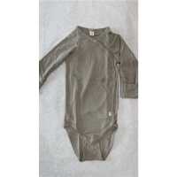 Iobio Baby Wickelbody langarm Wolle kbT/Seide GOTS
