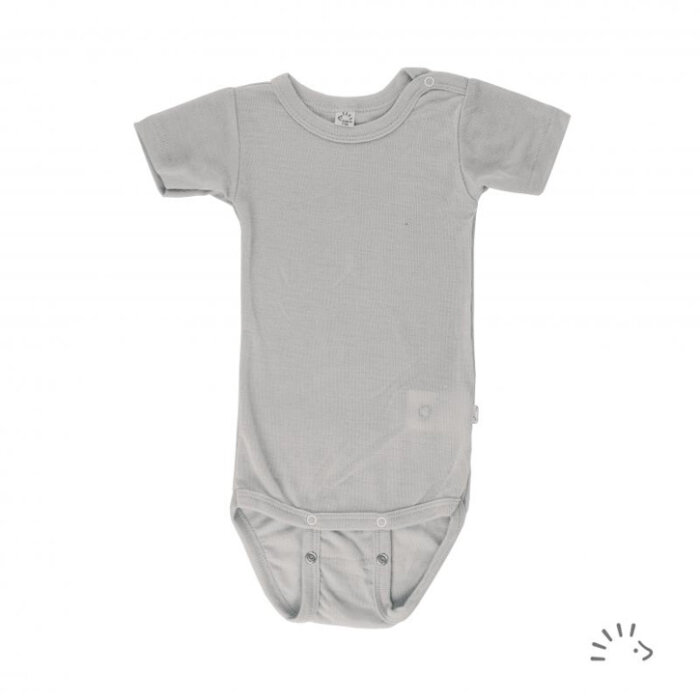 Iobio Baby Body kurzarm Wolle kbT/Seide GOTS