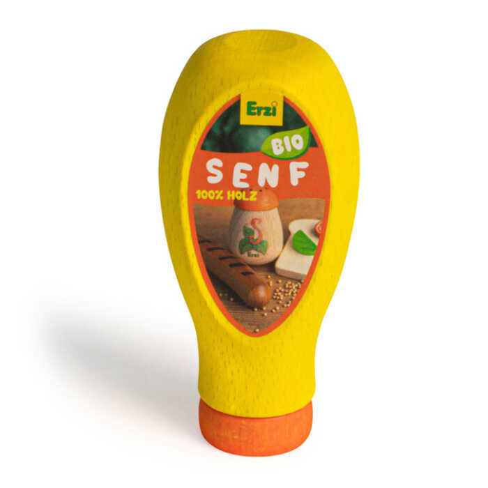 Erzi Senf aus Holz Kaufladen