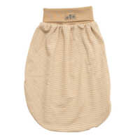 Lilano Baby Wickelsack mit Nabelbund sand Wolle kbT/Seide