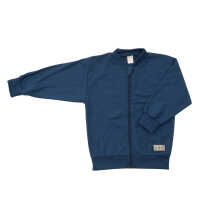 Lilano Kinder Jacke 98/104 marine aus Wolle kbT/ Seide