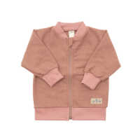 Lilano Baby Jacke 86/92 mauve aus Wolle kbT / Seide