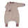 Lilano Kinder Schlafsack mit Füßen 110/116 mauve aus Wollfrottee kbT