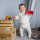 Iobio Baby Wickelhemd Wollstrick kbT