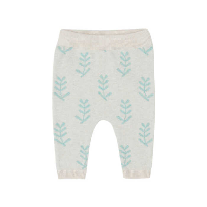 Puri Pant mit Design Baumwolle/Seide GOTS