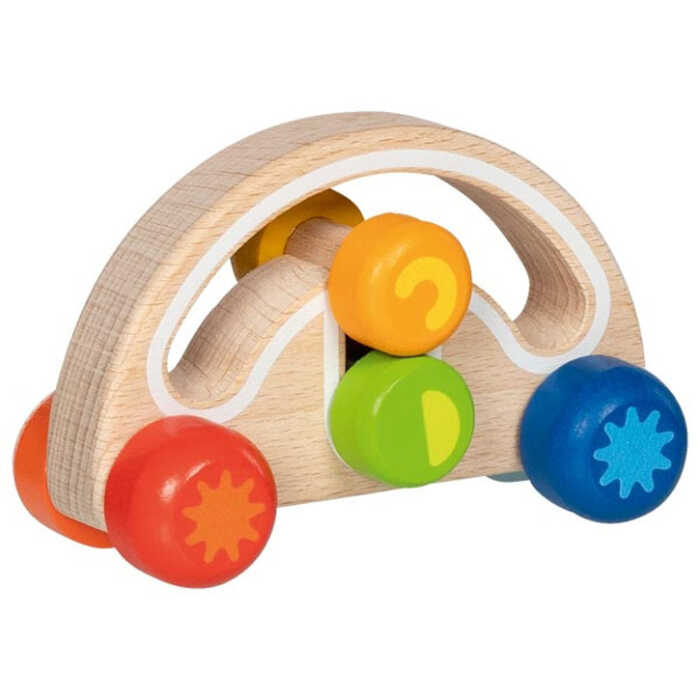 Goki Baby GreifautoTwirly-wirly 1+ Holz