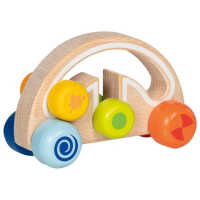 Goki Baby GreifautoTwirly-wirly 1+ Holz
