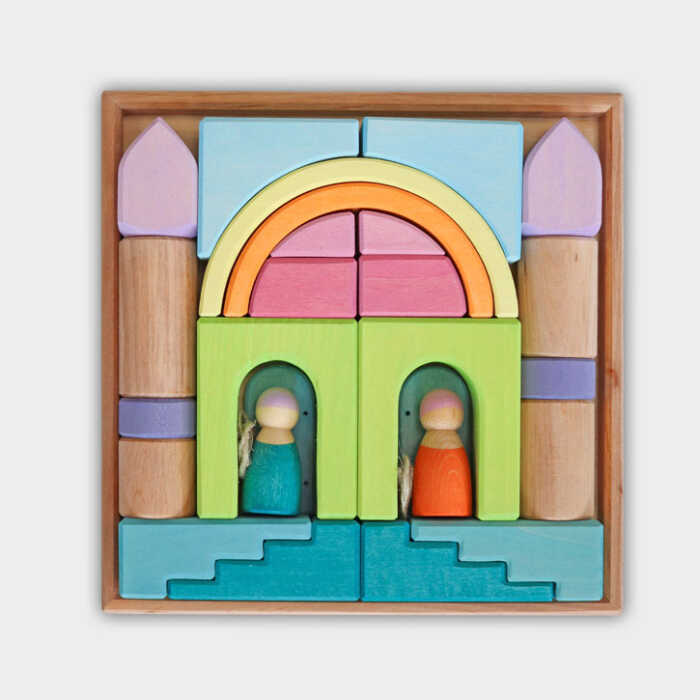 Grimms Bauwelt Wolkenspiel kreative Holzbausteine