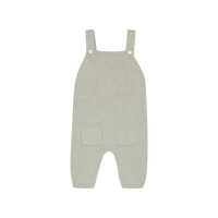 Puri Baby Latzhose 50/56 tea green Perlfangstrick...