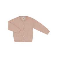 Puri Babyjacke Ajour Strick Baumwolle kbT/Seide GOTS