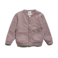 Puri Baby Cardigan Doppelstrick Baumwolle kbT/Seide GOTS