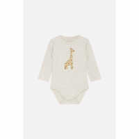 Hust & Claire Buller Baby Body langarm mit Print aus Bambus