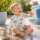 Hust & Claire Buller Baby Body langarm mit Print aus Bambus