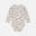 Hust & Claire Buller Baby Body langarm mit Print aus Bambus