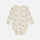 Hust & Claire Buller Baby Body langarm mit Print aus Bambus