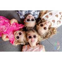 Okky Kinder UV Sonnenbrille pink 3-9 Jahre Wayfarer