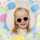 Okky Kinder UV Sonnenbrille pink 3-9 Jahre Wayfarer