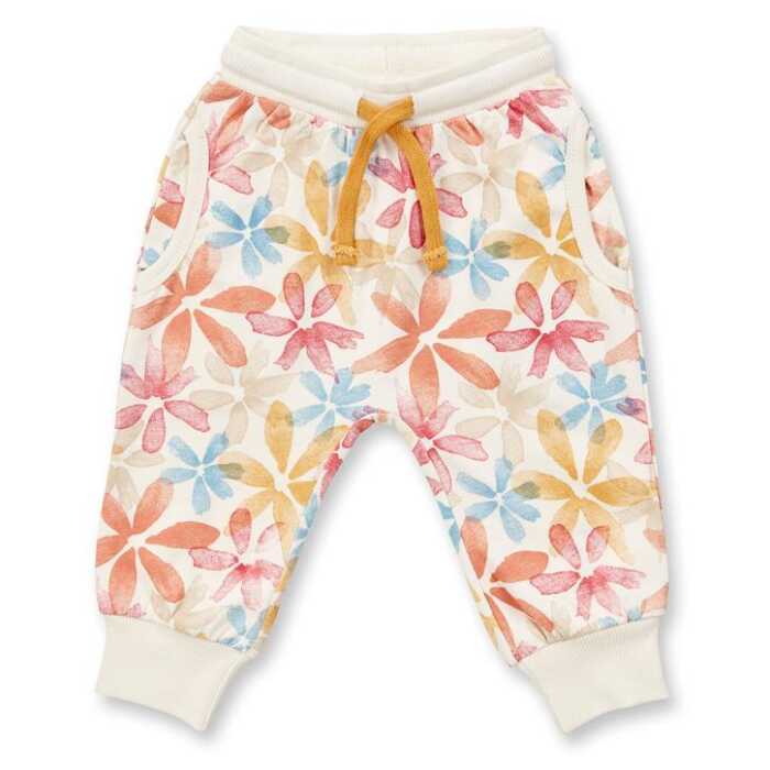 Sense Organics NEVIN Baby Sweat Pant AOP Watercolour Floral Sweat