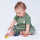 Sense Organics TAMO Baby Shirt Olive + Zebra Jersey