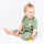Sense Organics TAMO Baby Shirt Olive + Zebra Jersey