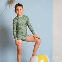 Iobio Kinder UV Schwimm Shorts Crocodile 110/116...