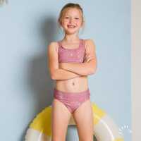 Iobio Kinder UV Bikini Hose Turtle Mauve 122/128 Polyamid-Elasthan