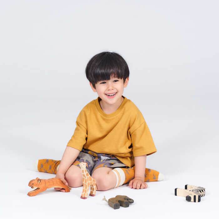 Sense Organics KAYA Terry Shirt Mustard Baumwolle kbT