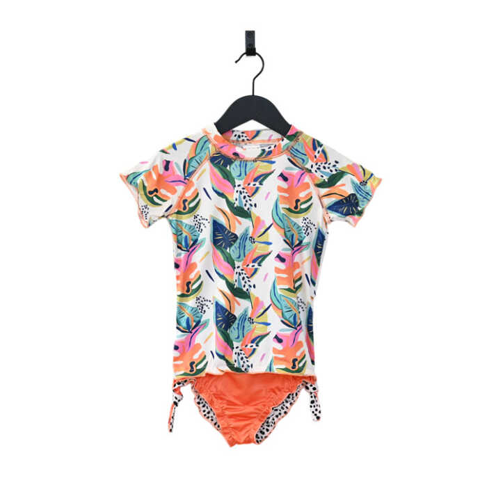 Ducksday UV Mädchen Shirt & Bikini Hose Moana UPF50+ UV Schutz