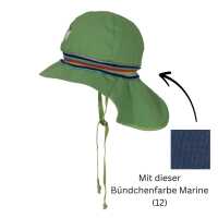 Pickapooh Feuerwehr 52 green tea UV60/ BW Strick kbA marine
