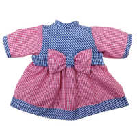 Emil Schwenk Puppen Sommerkleid in Baumwolle (Karo) mit...