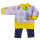 Emil Schwenk Puppen Longpullover mit Leggins, Gr.32
