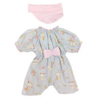 Emil Schwenk Puppen Jumpsuit mit Sonnenschild Gr.32