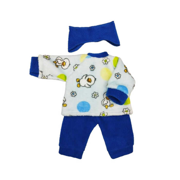 Emil Schwenk Puppen Flausch Pullover mit Hose & Stirnband Gr.32