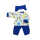Emil Schwenk Puppen Flausch Pullover mit Hose & Stirnband Gr.32