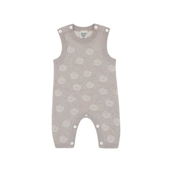 Puri Baby Strampler Eternity ohne Arm Baumwolle kbA/Seide GOTS