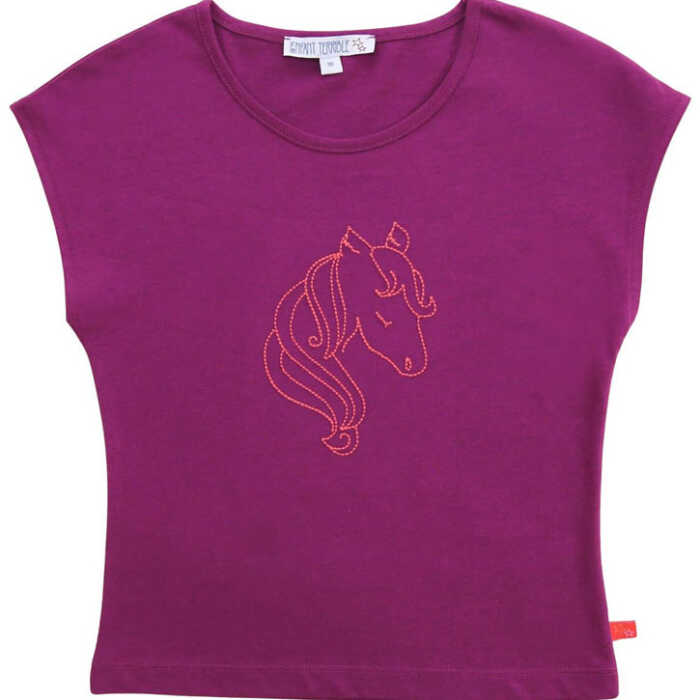 Enfant Terrible Top mit gestricktem Motiv