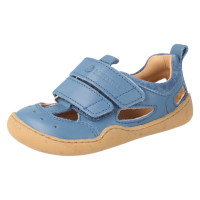 BLifestyle SALAMANDRA 32 meerblau mittel Bioleder Barfußschuh