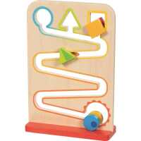 Goki Kinder Kullerbahn Zickzack 1+ Holz