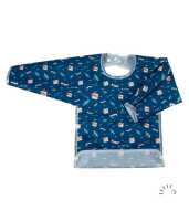 Popolini Baby Langarmlätzchen wasserfest Polyester