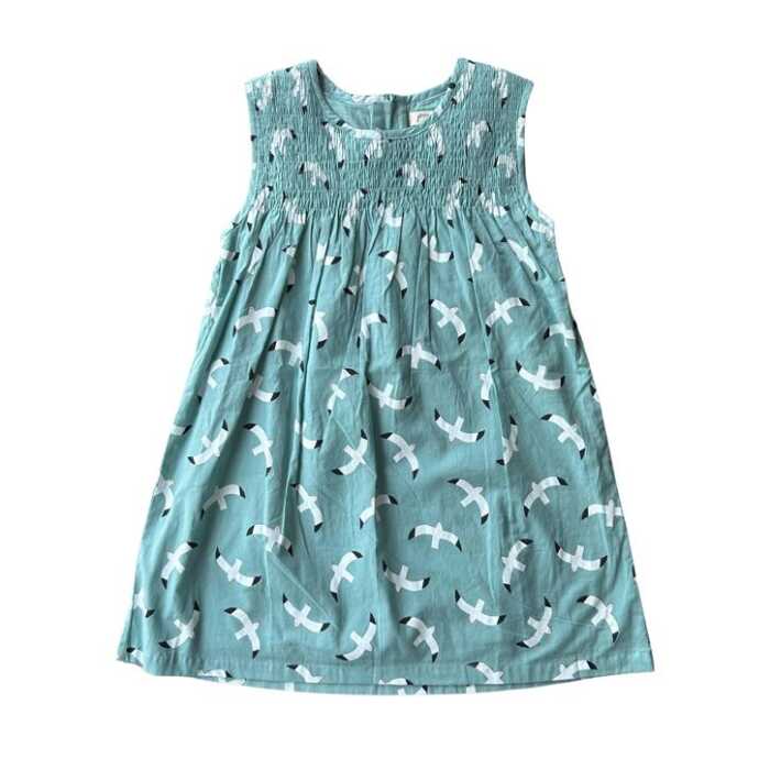 Pigeon Kleid Möwe türkis 100% Bio-Baumwolle