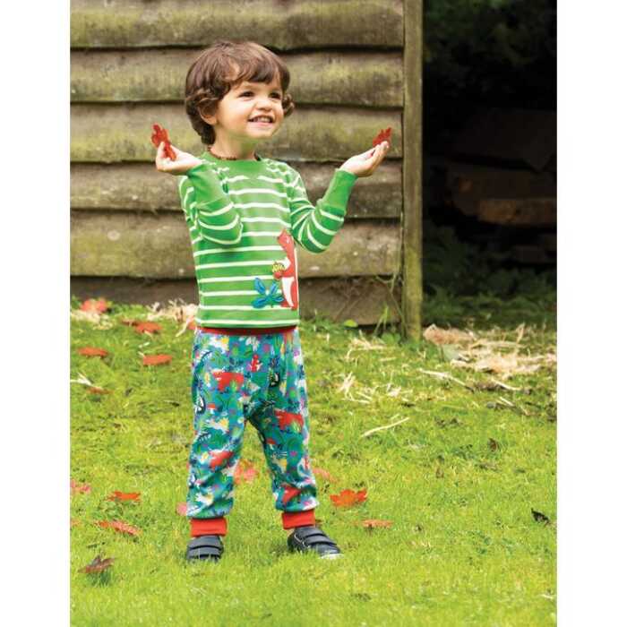 Frugi Pastinakenhose Woodland Critters