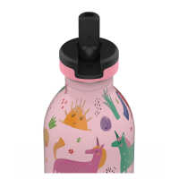 24bottles Urban Bottle 500ml Magic Friends Trinkflasche mit Sport Lid aus Edelstahl