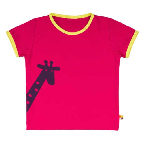 Loud + Proud Badeshirt, fuchsia  98/104
