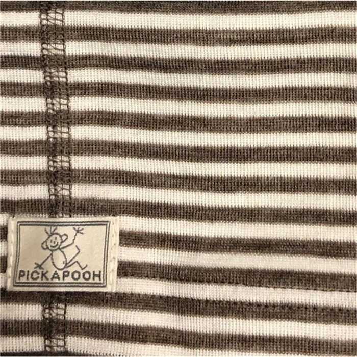 Pickapooh Strunzl, Wolle/Seide, 3, natur/cappuchino Schlauchschal