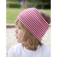 Pickapooh Strunzl, Wolle/Seide, 2,  fuchsia/natur Schlauchschal