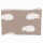 Pingeon Cosy Wendedecke, Baumwolle(kbA) taupe