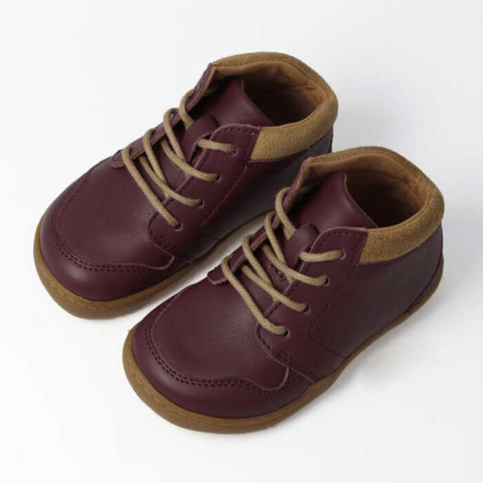 BLifestyle PANGOLIN 25 pflaume schmal Bio-Nappaleder Barfußschuh