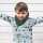 Enfant Terrible Stehkragen Sweatshirt Baufahrzeuge Druck light sage